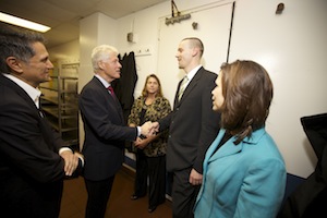 Bill Clinton Thanks Donn Kropp